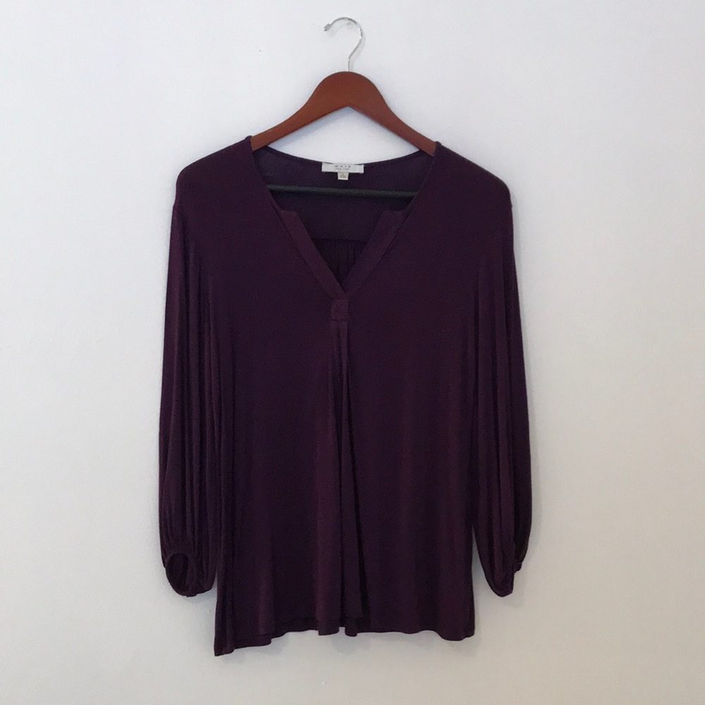 DARK PURPLE TOP!